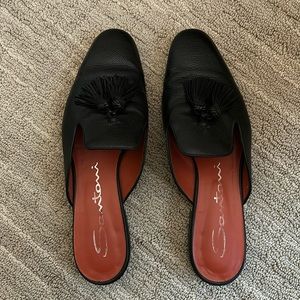 Santoni Mules - size 10.5